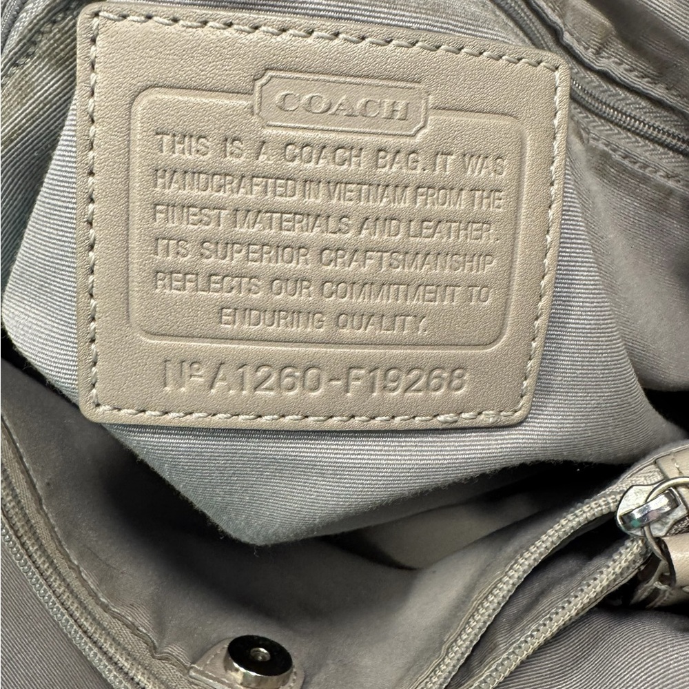 Coach Soho Optic Linen Hobo Bag 2012 - Picture 12 of 12